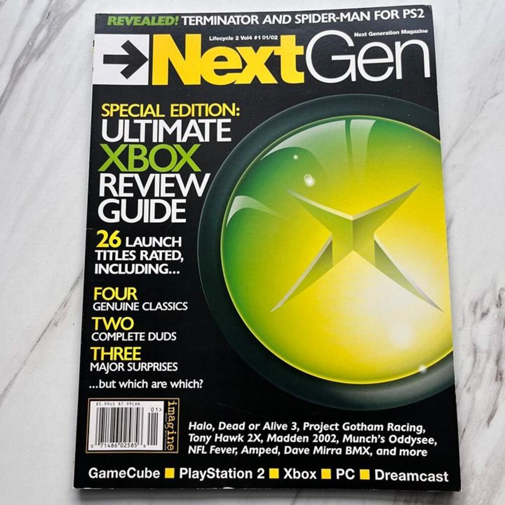 NextGen Magazine Jan 2002 Vol 4 Issue 1 - Special Edition Xbox Review Guide